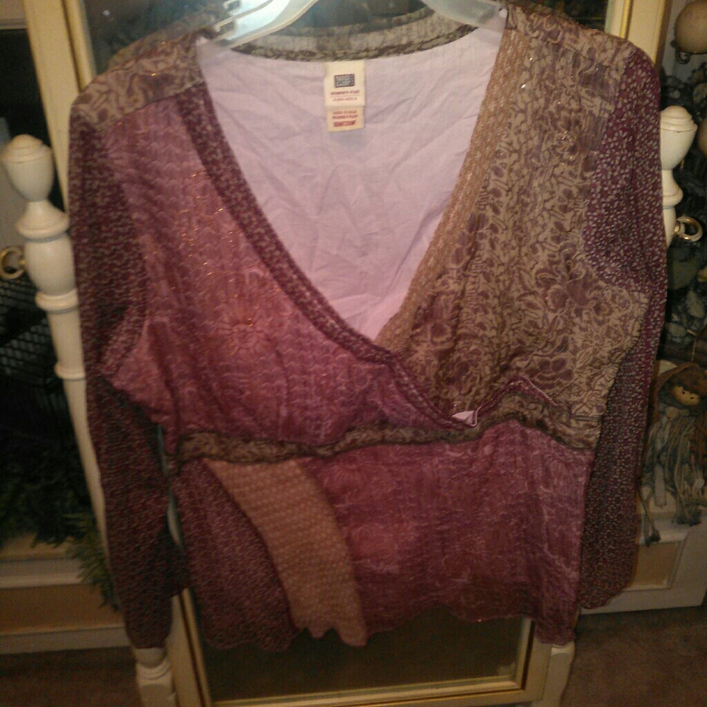 Faded Glory Sz 18w/20w blouse